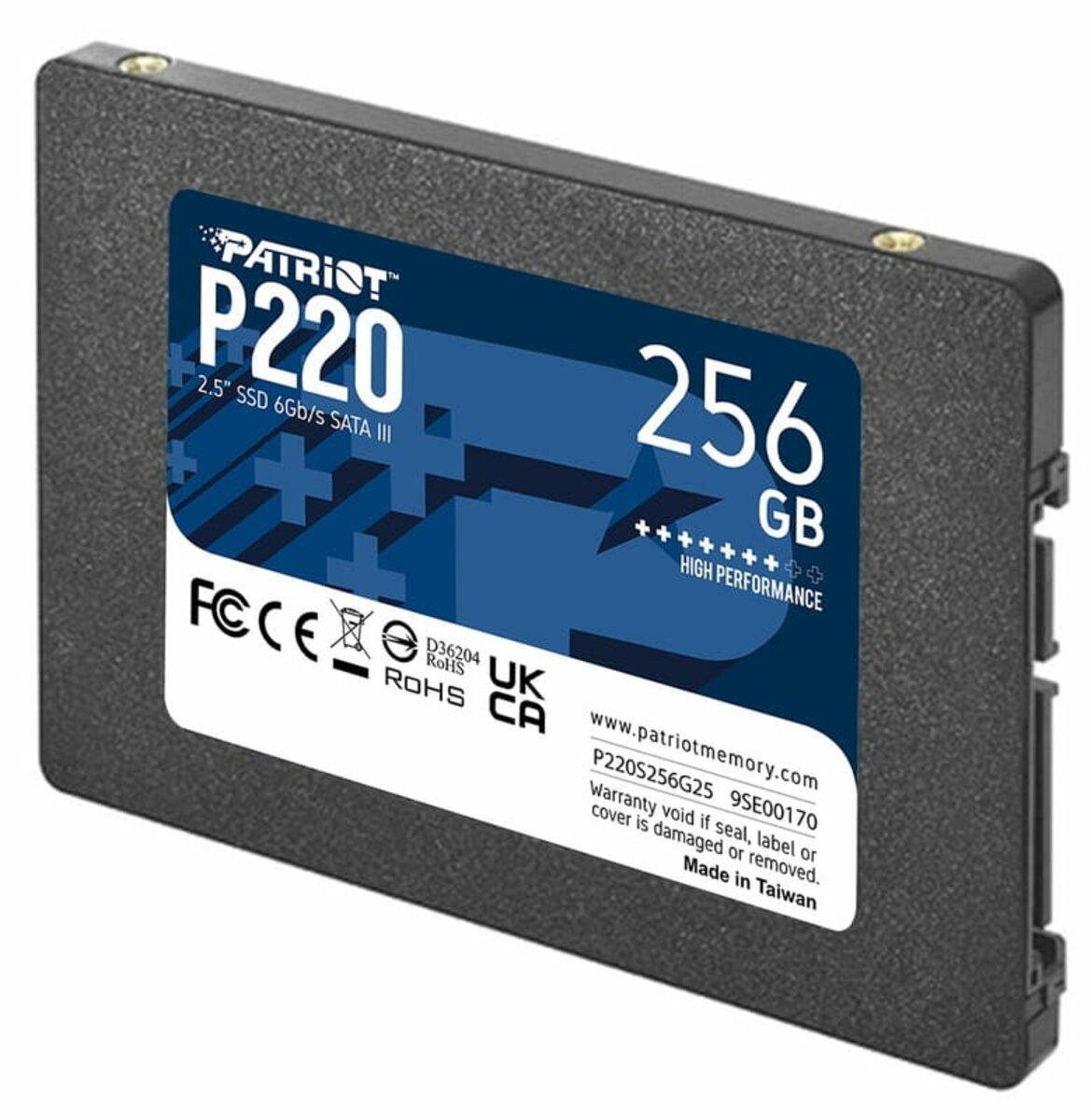 Накопичувач SSD Patriot P220 256GB 2.5" 7mm SATAIII
