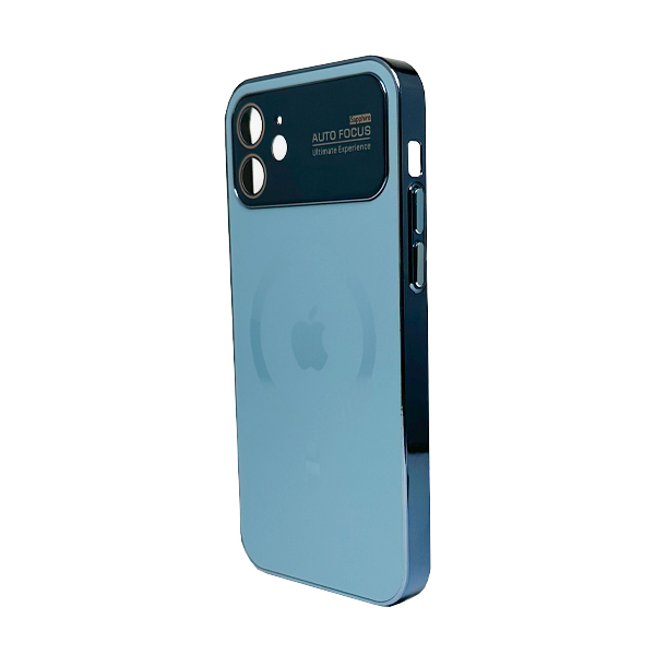 Чехол PC Slim Case for iPhone 12 with MagSafe Blue