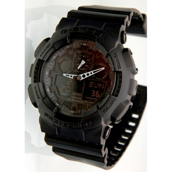 Часы Casio G-Shock GA-100-1A1ER Black