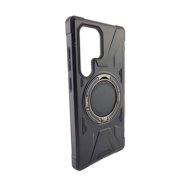 Чохол Armor Iron Grip Case для Samsung S23 Ultra/S918 with Ring Black