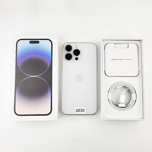 Apple iPhone 14 Pro Max 128GB Silver Б/У №2639 (Стан 8/10)