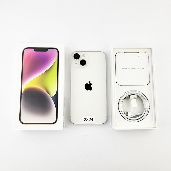 Apple iPhone 14 128GB Starlight Б/У №2824 (Стан 8/10)