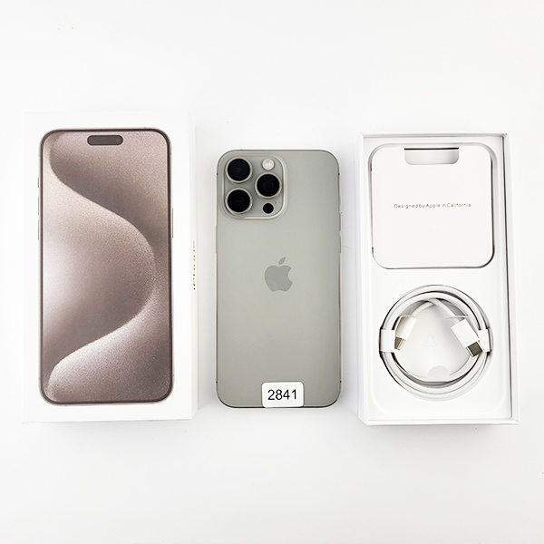 Apple iPhone 15 Pro Max 256GB Natural Titanium Б/У №2841 (Стан 8/10)