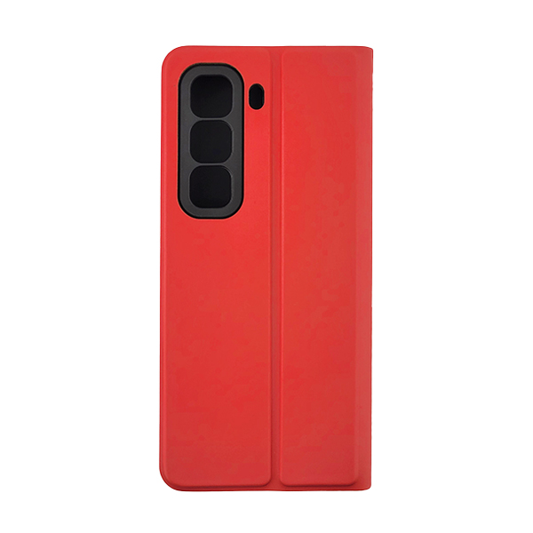 Чехол книжка Kira Slim Shell для Infinix Hot 50 4G Red Florence with Camera Lens