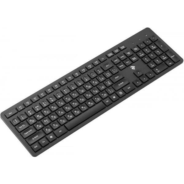 IT/kbrd Комплект клавиатура и мышь беспроводные 2E MK420 WL Black (2E-MK420WB)