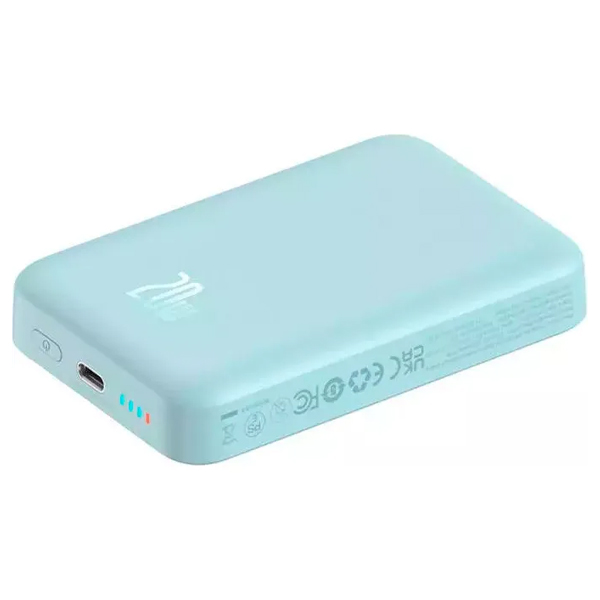 Внешний аккумулятор Baseus Magnetic Mini Air 10000mAh 20W Blue (P10059001313-00)