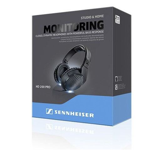 Навушники Sennheiser HD 200 Pro Black (507182)