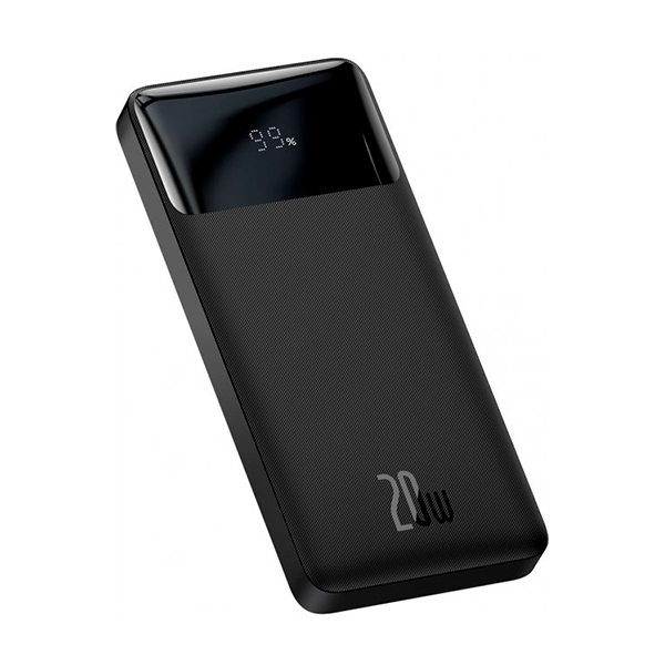 Зовнішній акумулятор Baseus Bipow Digital Display 10000mAh 20W Black (PPDML-L01)