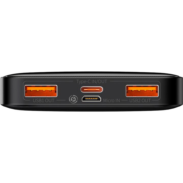 Зовнішній акумулятор Baseus Bipow Digital Display 10000mAh 20W Black (PPDML-L01)