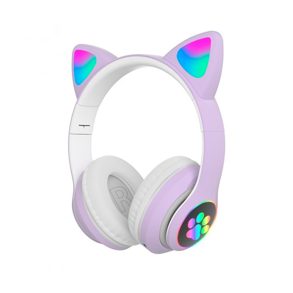 Bluetooth Наушники Profit Cat STN-28 Lilac