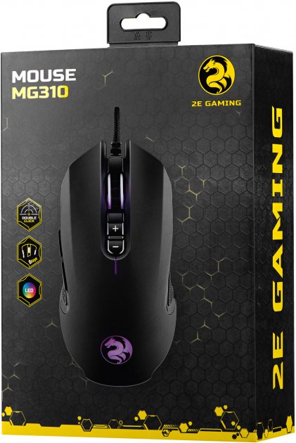 Провідна мишка 2E Gaming MG310 LED USB Black (2E-MG310UB)