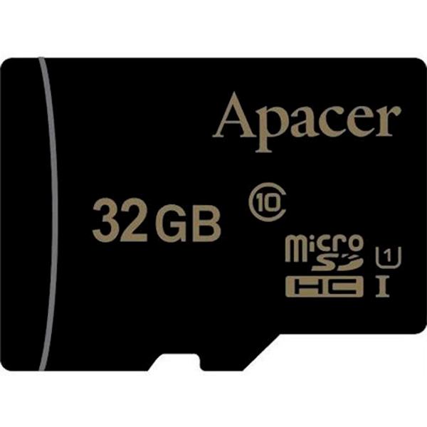 Карта памяти Apacer 32 GB microSDHC Class 10 UHS-I AP32GMCSH10U1-RA