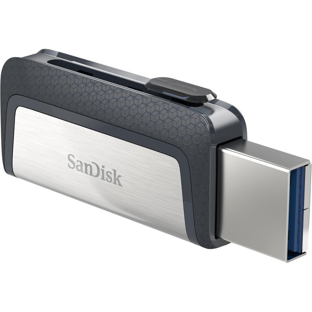 Флеш-накопичувач SanDisk USB 3.1 Ultra Dual Type-C 64Gb (150 Mb/s)