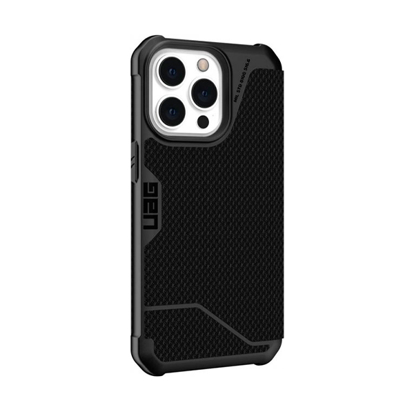 Чехол URBAN ARMOR GEAR iPhone 13 Pro Metropolis Kevlar Black (113156113940)