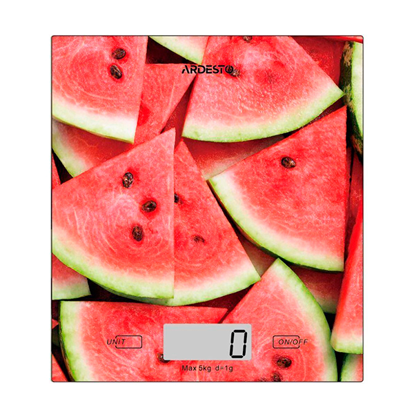 Весы кухонные электронные Ardesto SCK-893 Watermelon