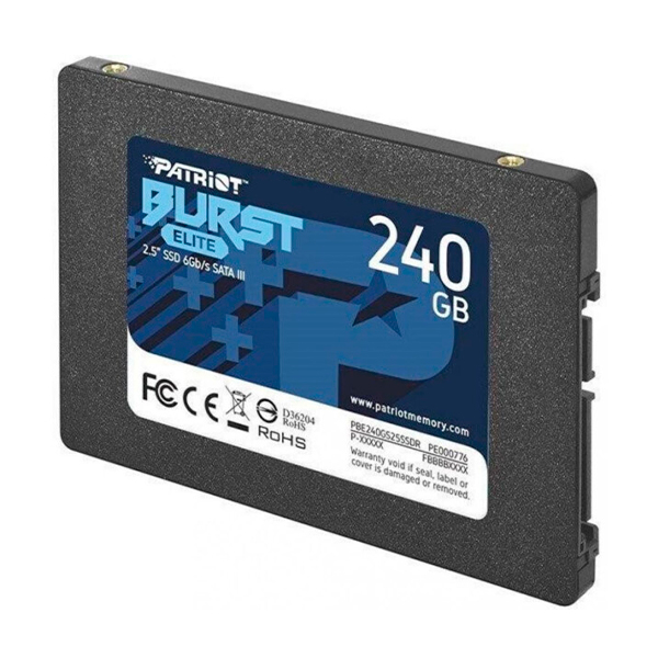 Накопичувач SSD PATRIOT Burst Elite 240 GB (PBE240GS25SSDR)