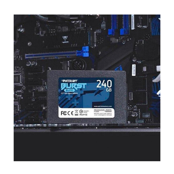 Накопитель SSD PATRIOT Burst Elite 240 GB (PBE240GS25SSDR)