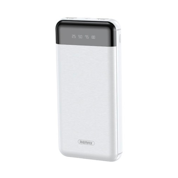 Зовнішній акумулятор Remax RPP-195 Yuen Series 2.1A Fast Charging 20000mAh White