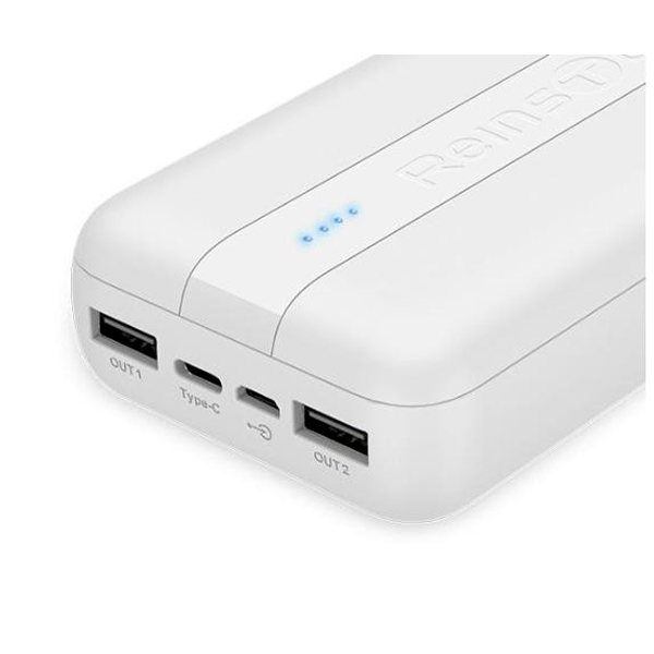 Зовнішній акумулятор Reinston EPB028 20000mAh White