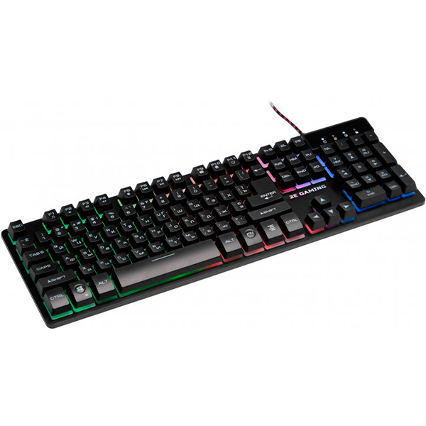 Клавіатура 2E Gaming KG280 LED USB Black Ukr (2E-KG280UB)