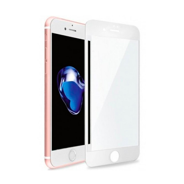 Защитное стекло для iPhone 7/8/SE 2020/2022 3D White (тех.пак)