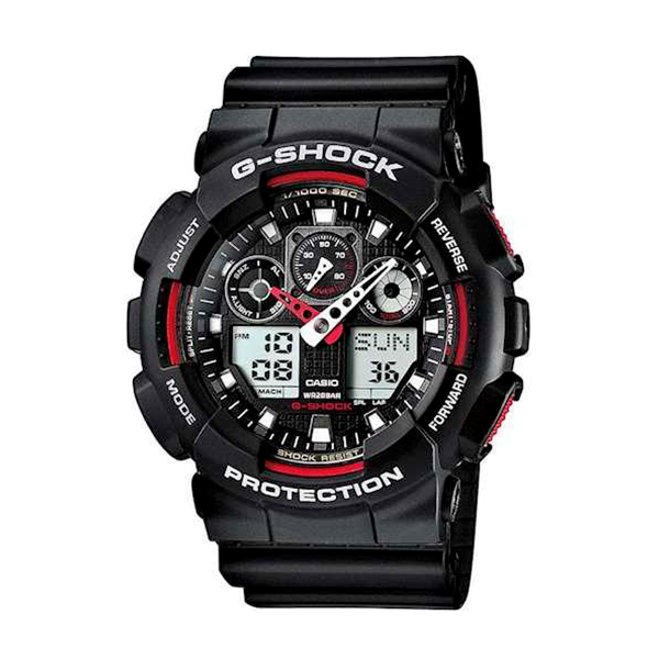 Часы Casio G-Shock GA-100-1A4ER Black