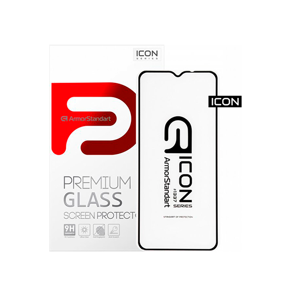 Захисне скло для Xiaomi Redmi 10c/12с/A3/Poco C40/C55/C61 6D Black Elite Nano Protection
