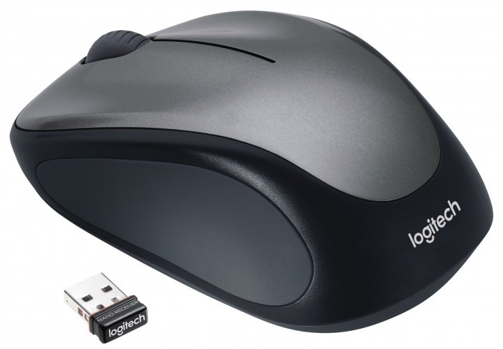 Безпровідна мишка Logitech M235 WL Grey (910-002201)