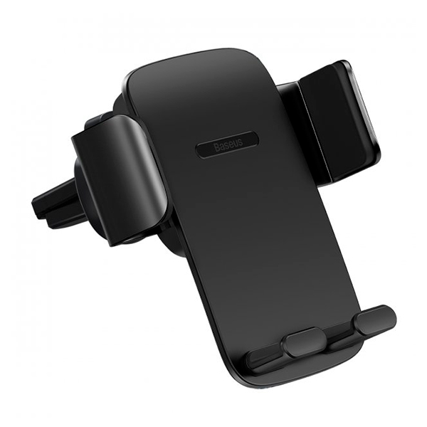 Автодержатель для телефона Baseus Easy Control Clamp Car Mount Holder Air Outlet Version Black (SUYK010101)