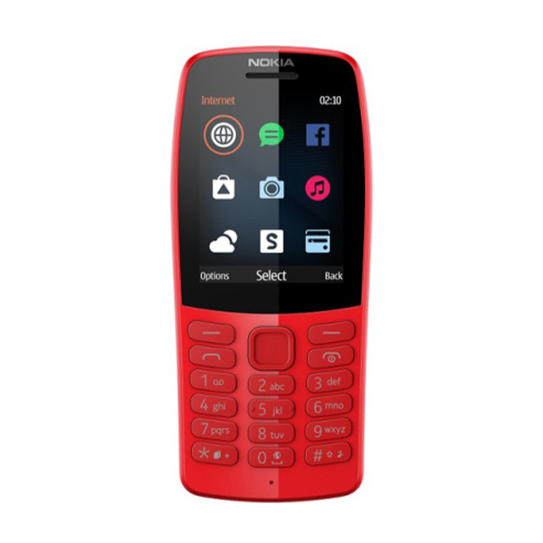 Nokia 210 Dual SIM 2019 Red (16OTRR01A01)