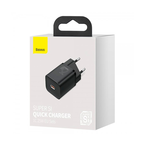 МЗП Baseus Super Si Quick Charger 1C 25W Black (CCSP020101)