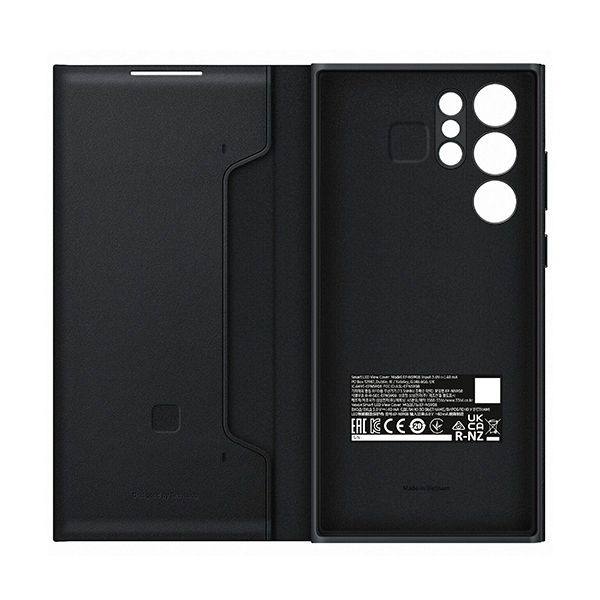 Чехол-книжка Samsung S908 Galaxy S22 Ultra Smart LED View Cover Black (EF-NS908PBEG)