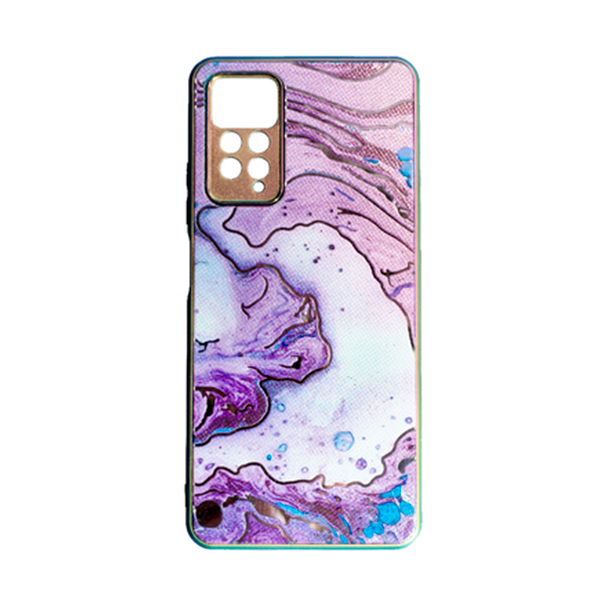 Чехол Marble UV Case для Xiaomi Redmi Note11 Pro/ 5G/Note 12 Pro 4G Purple