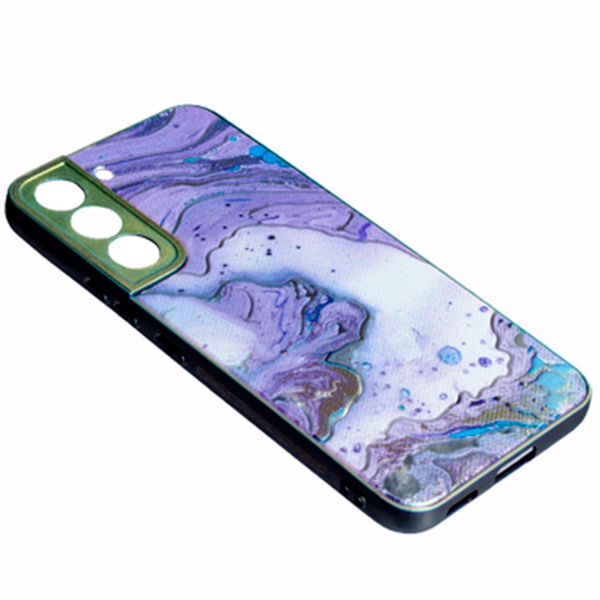Чохол Marble UV Case для Samsung S22 Plus/S906 Purple