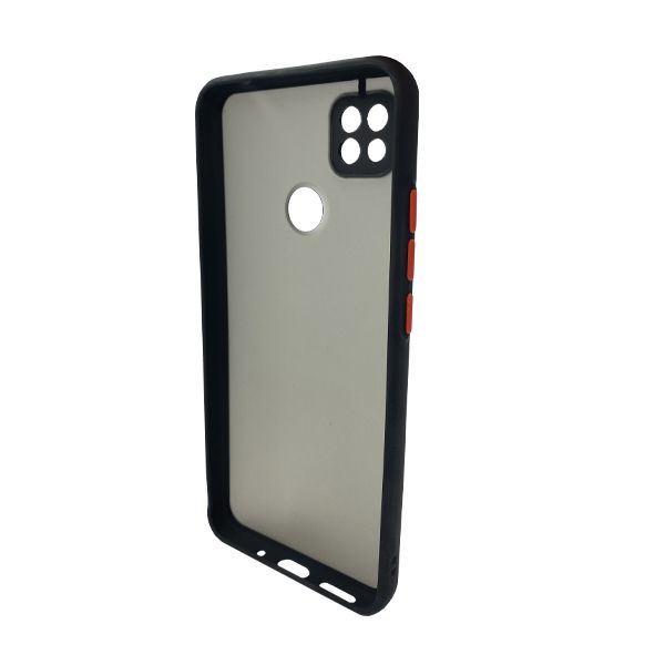 Чохол Goospery Case для Xiaomi Redmi 9с/10a Black/Red with Camera Lens