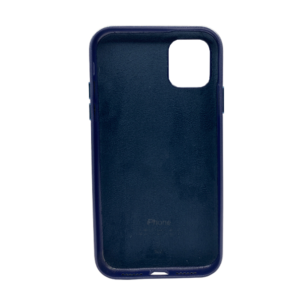 Чохол Leather Case для iPhone  11 Pro Max Indigo Blue