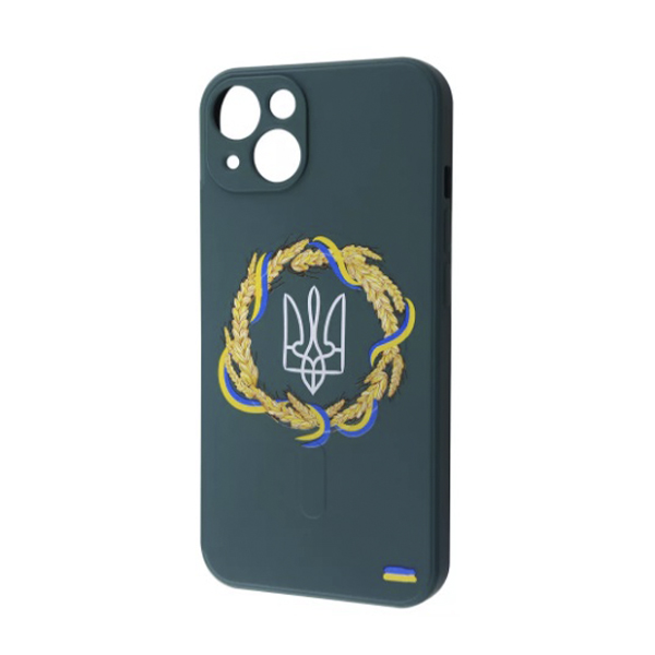 Чехол Wave Ukraine Edition Case для Apple iPhone 13/14 with MagSafe Coat of Arms