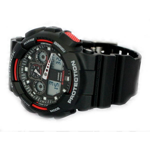Часы Casio G-Shock GA-100-1A4ER Black