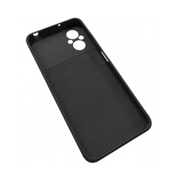 Чехол Original Soft Touch Case for Xiaomi Poco M5/Redmi Note 11R Black with Camera Lens