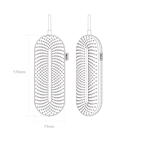 Сушарка для взуття з таймером Xiaomi Sothing Zero-Shoes Dryer White (DSHJ-S-1904C White)
