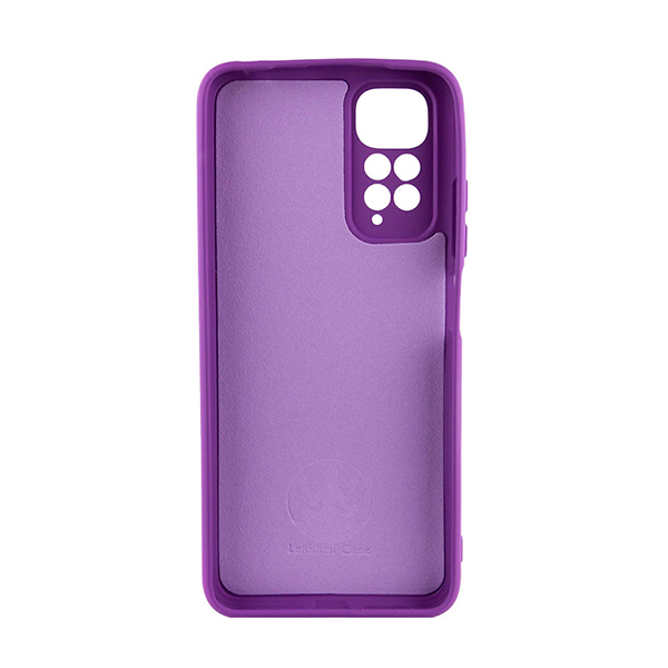 Чехол Original Soft Touch Case for Xiaomi Redmi 10/Note 11 4G Violet with Camera Lens