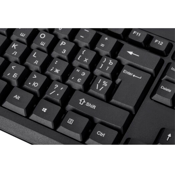 IT/kbrd Клавиатура 2E KS108 USB Black (2E-KS108UB)