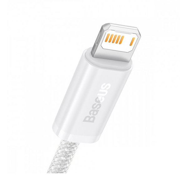 Кабель Baseus Dynamic Series Fast Charging Lightning White 2.4A 1m (CALD000402)