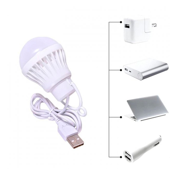 USB-лампа 5W 6500K 350lm 1м White