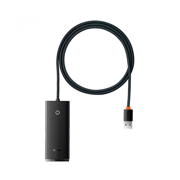 USB-хаб Baseus Lite Series 4-in-1 Black(WKQX030101)