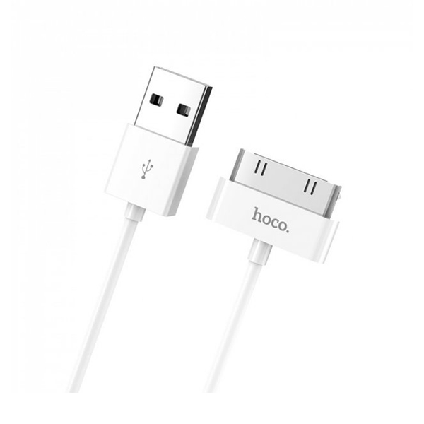 Кабель Hoco X1 Rapid iPhone 4 (30Pin) 2.1A 1m White