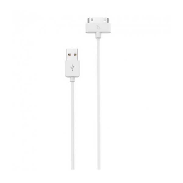 Кабель Hoco X1 Rapid iPhone 4 (30Pin) 2.1A 1m White