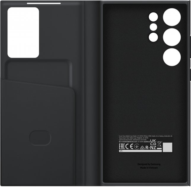 Чохол-книжка Samsung S918 Galaxy S23 Ultra Smart View Wallet Case Black (EF-ZS918CBEG)