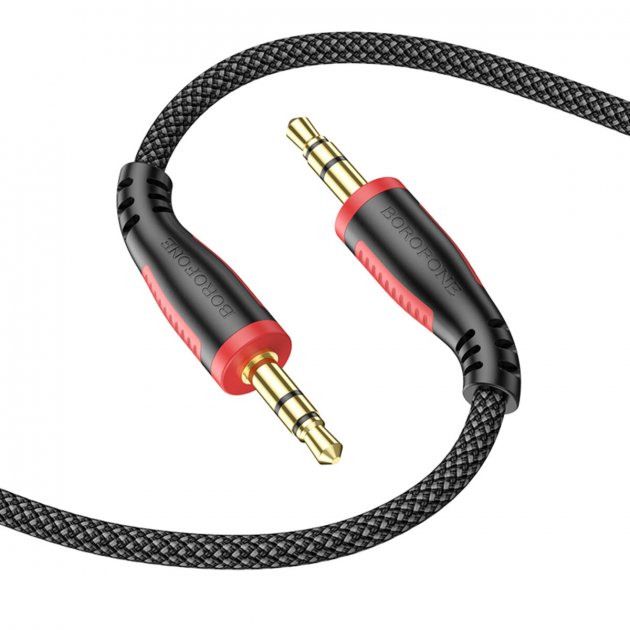 Аудио кабель 3.5 - 3.5 мм Borofone BL14 1m Black