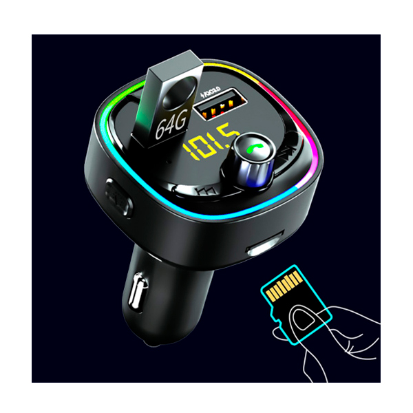 FM-модулятор SkyDolphin SZ21 Black (FMT-000028)